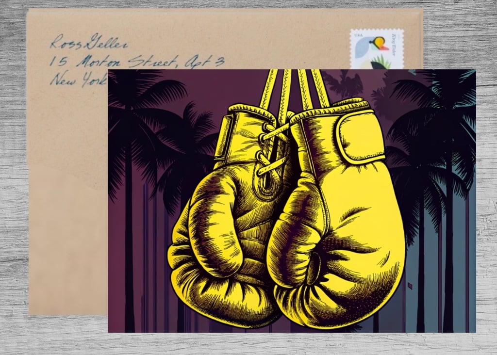 Card Collection: Wishing You a Knockout from  Miami