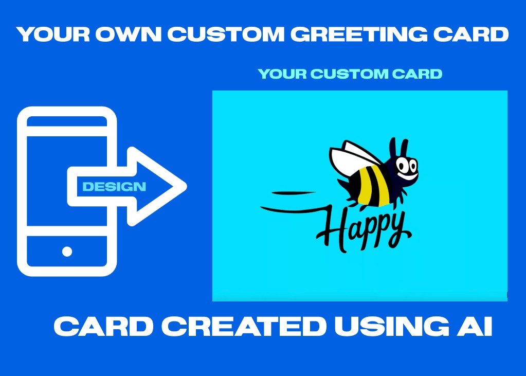 You're the Bee's Knees: Bee Happy Card