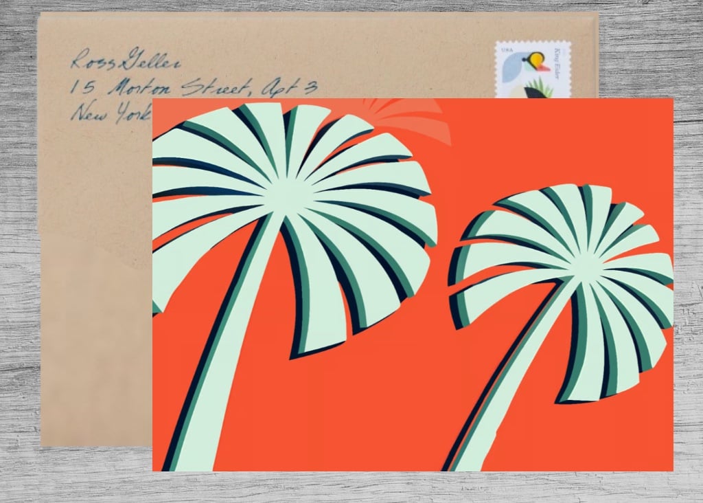 Wish You Were Palm Trees Away