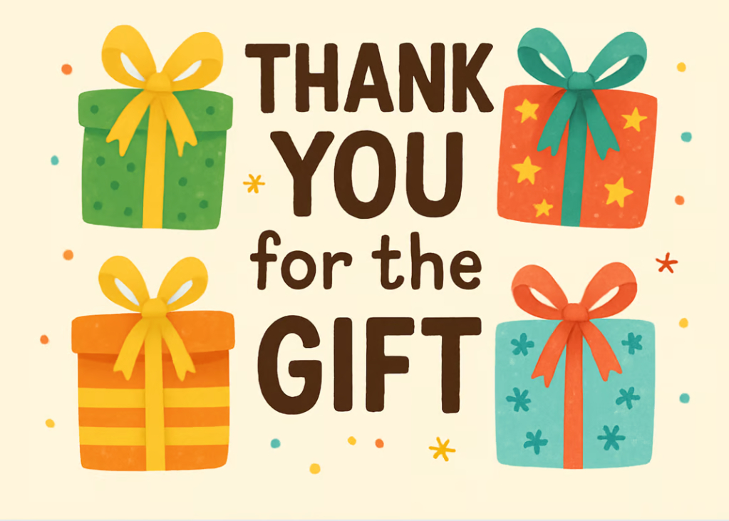 Thank You for the Best Gift Ever!