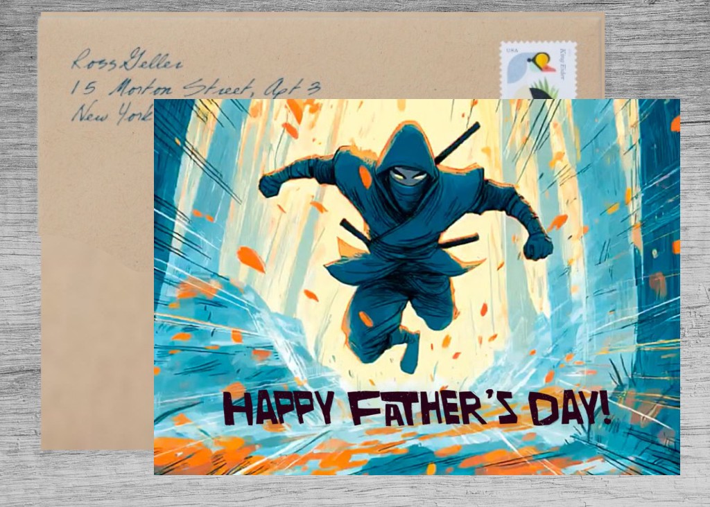 Ninja Dad: Strength and Honor on Father's Day
