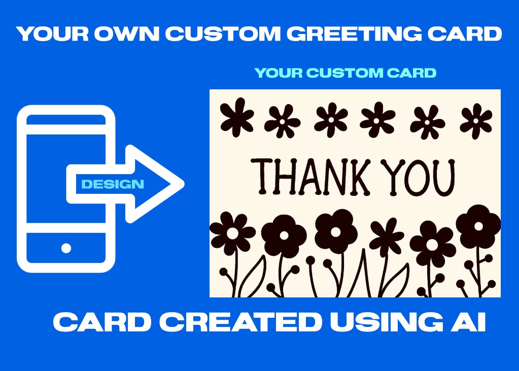 A Simple Yet Elegant Cool Floral Thank You Card