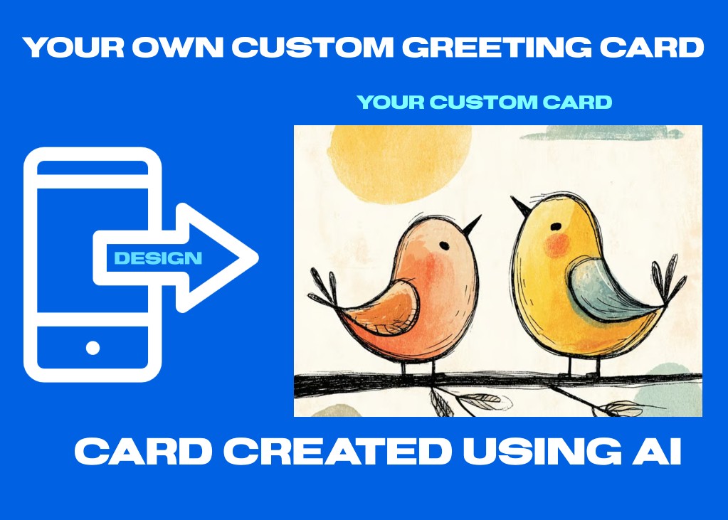 Wings of Joy: A Cheerful Day Greeting Card