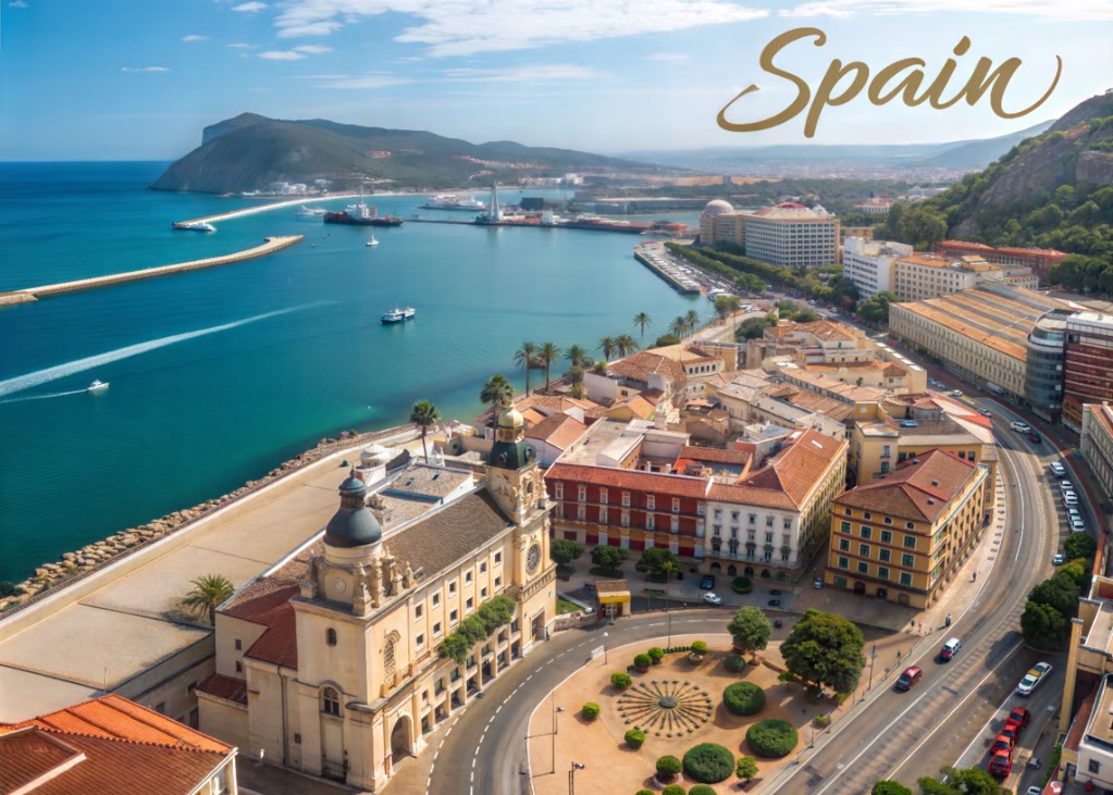 Wishing The Best From Magical Cartagena Spain