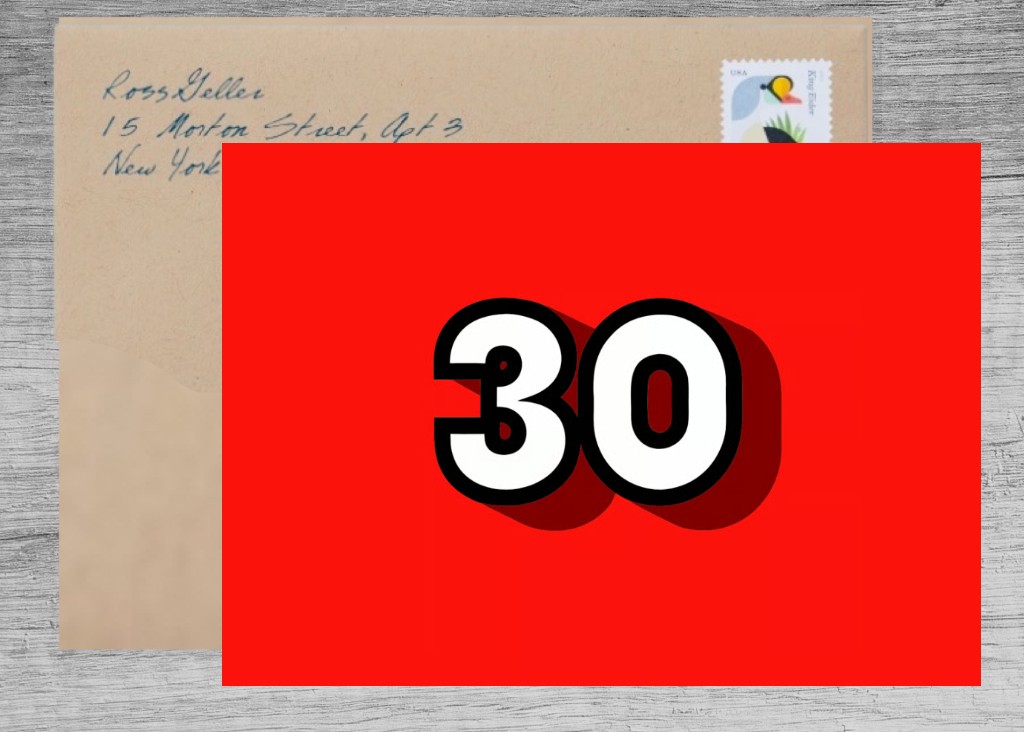 Happy 30th Birthday: Celebrating Three Decades of Life