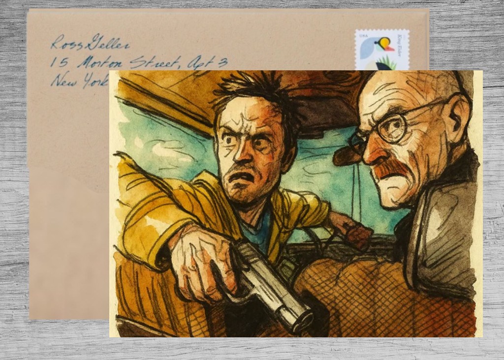 Breaking Bad: The Ultimate TV Show Tribute Greeting Card