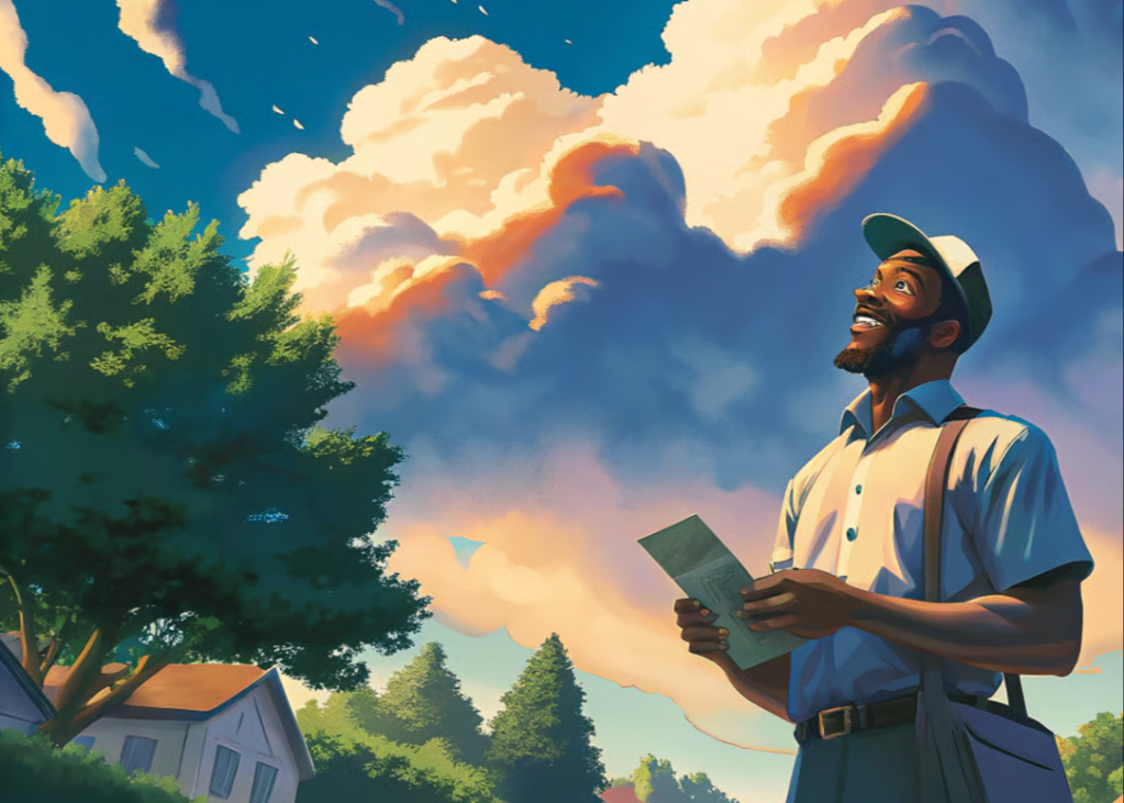 Rain or Shine, the Mailman Delivers