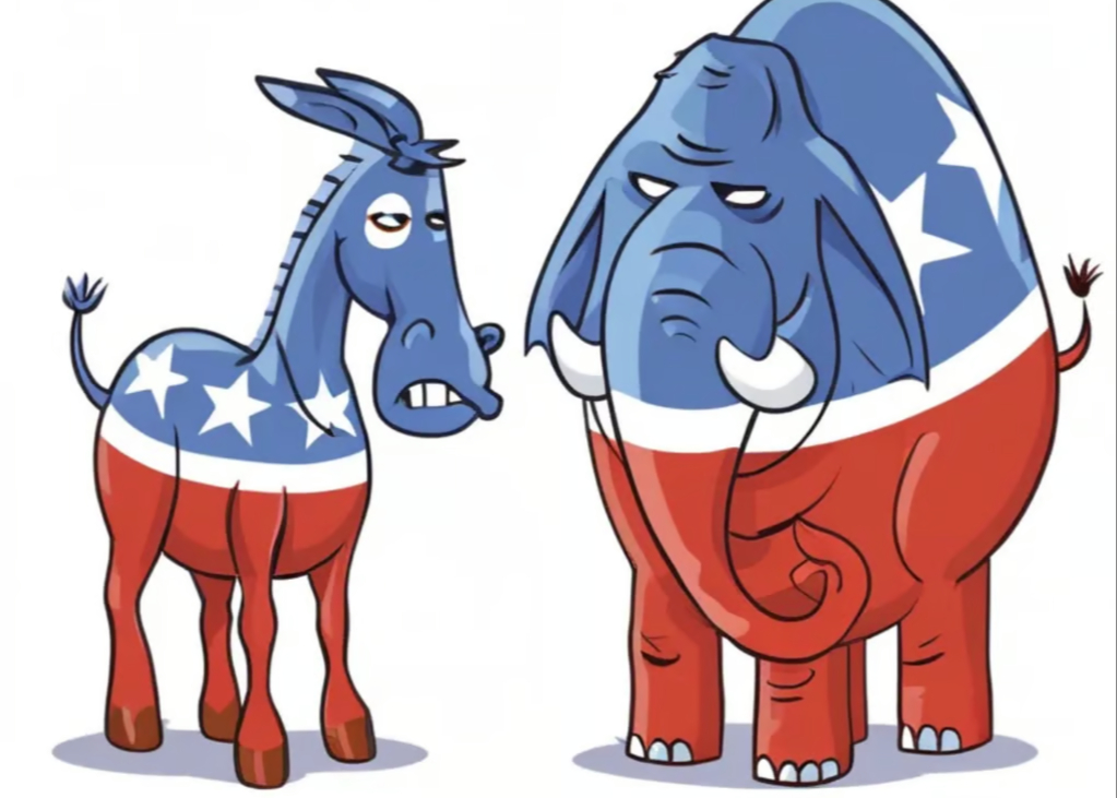 Politics Card: A Unifying Message for Elephants and Donkeys