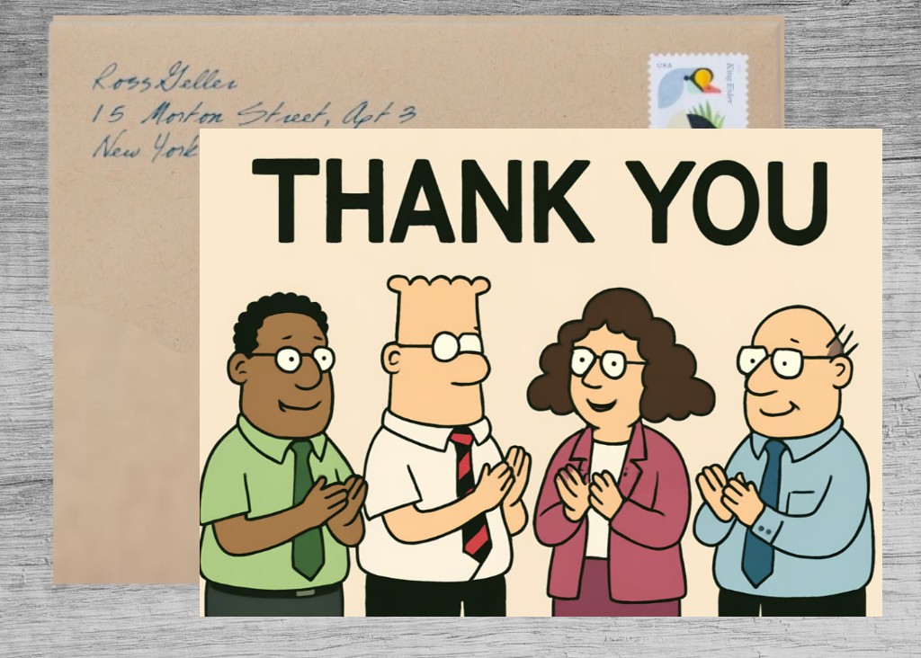 Thank You for Your Hard Work and Dedication
