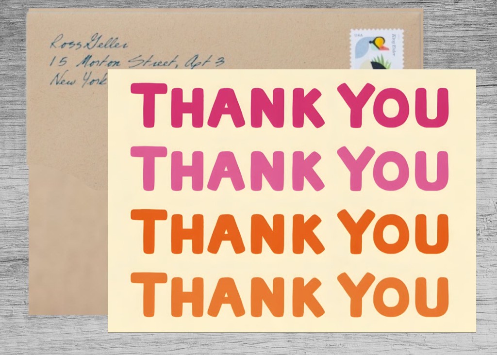 Heartfelt Thank You Card