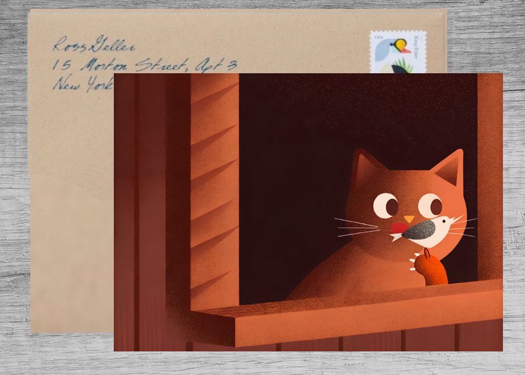 Feline Frenzy Cate Ate The Bird