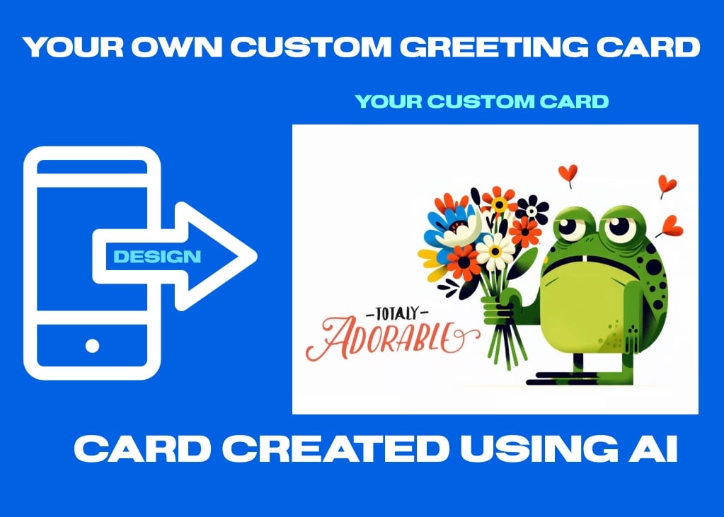 Hop to Love: Kiss a Frog Greeting Card