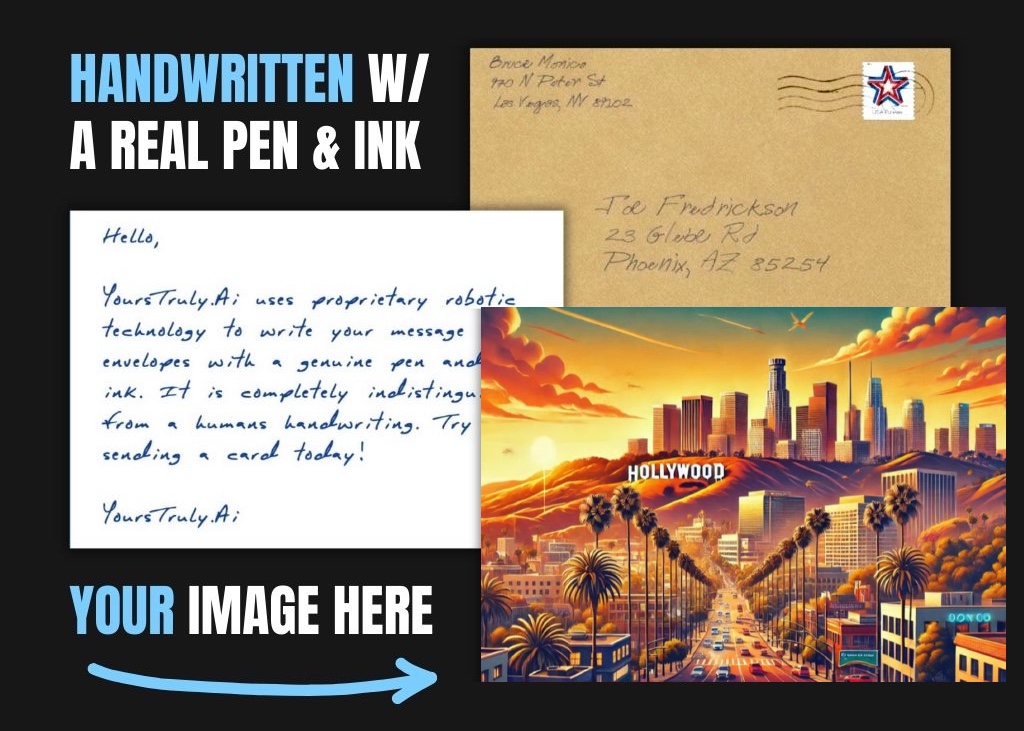 I Love LA Greeting Card