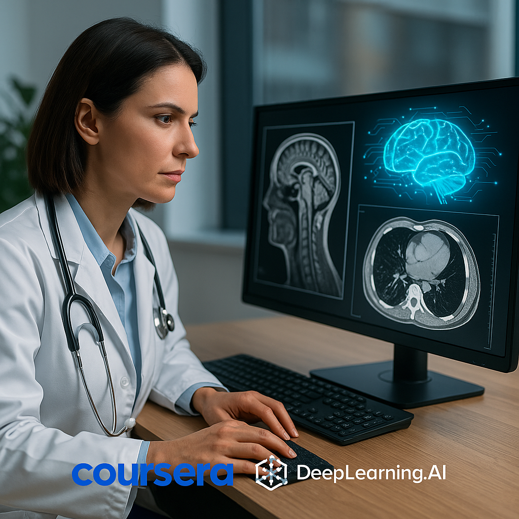 AI for Medicine Specialization — course thumbnail