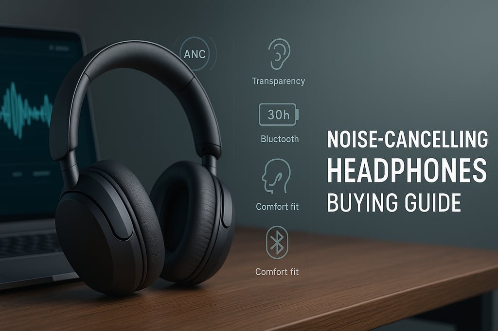 Noise-Cancelling Headphones Buying Guide illustration
