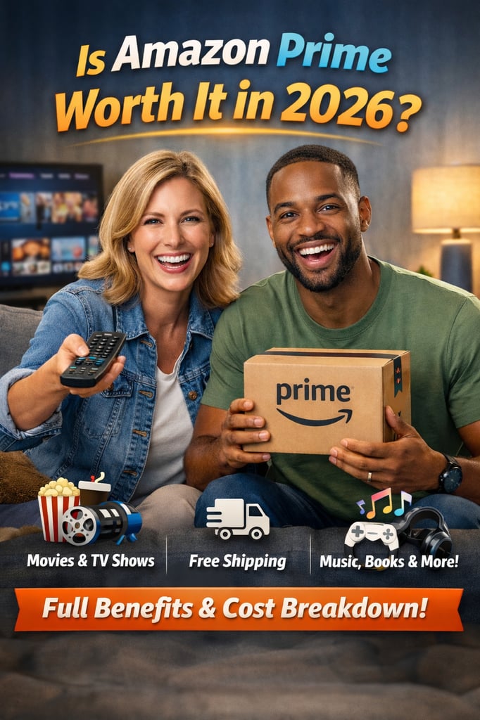 Is Amazon Prime Worth It in 2026? Full Benefits including Free Shipping, Prime Video, Music and Exclusive Deals