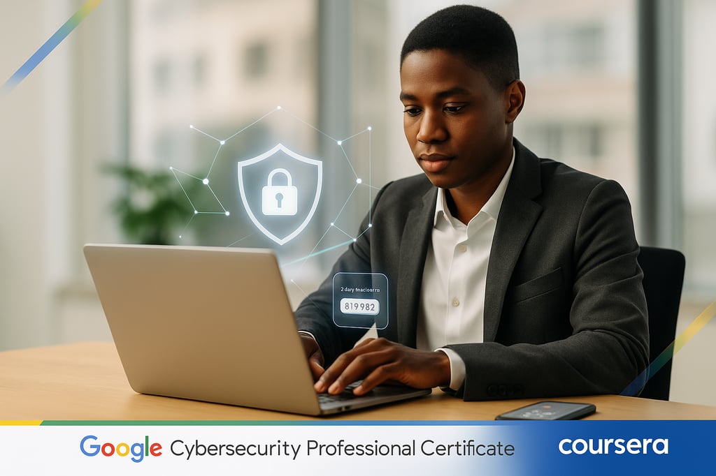 Coursera promo for Microsoft Cybersecurity Analyst Professional Certificate