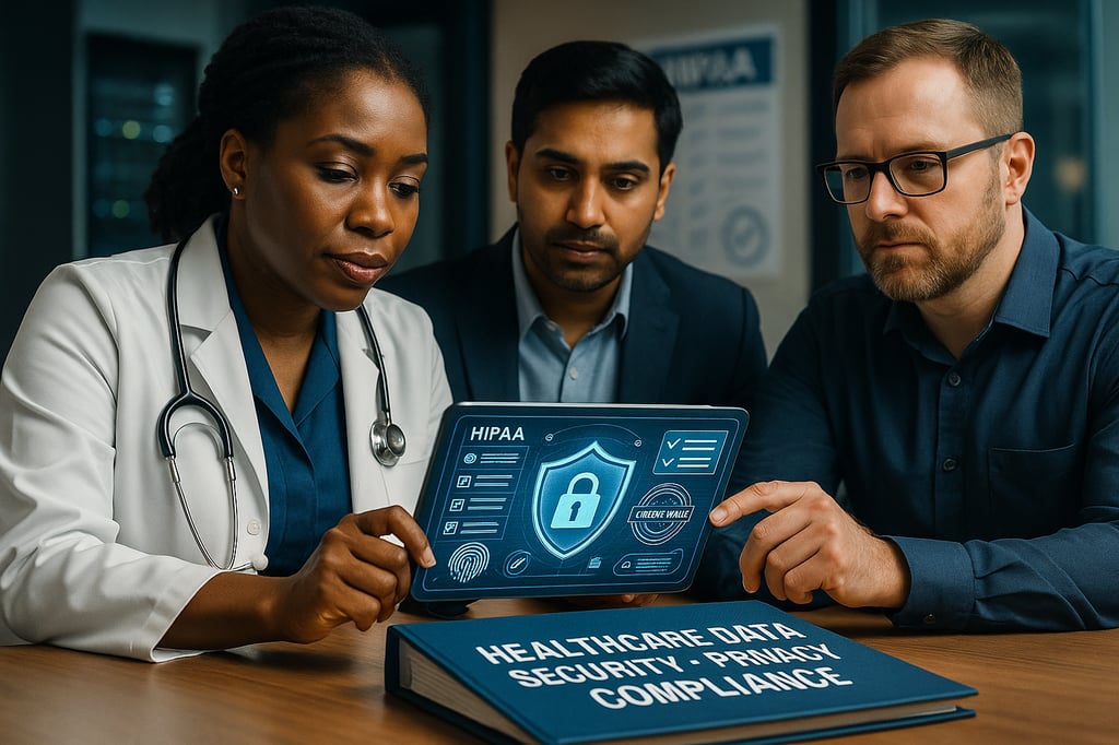 Healthcare Data Security, Privacy & Compliance — course thumbnail