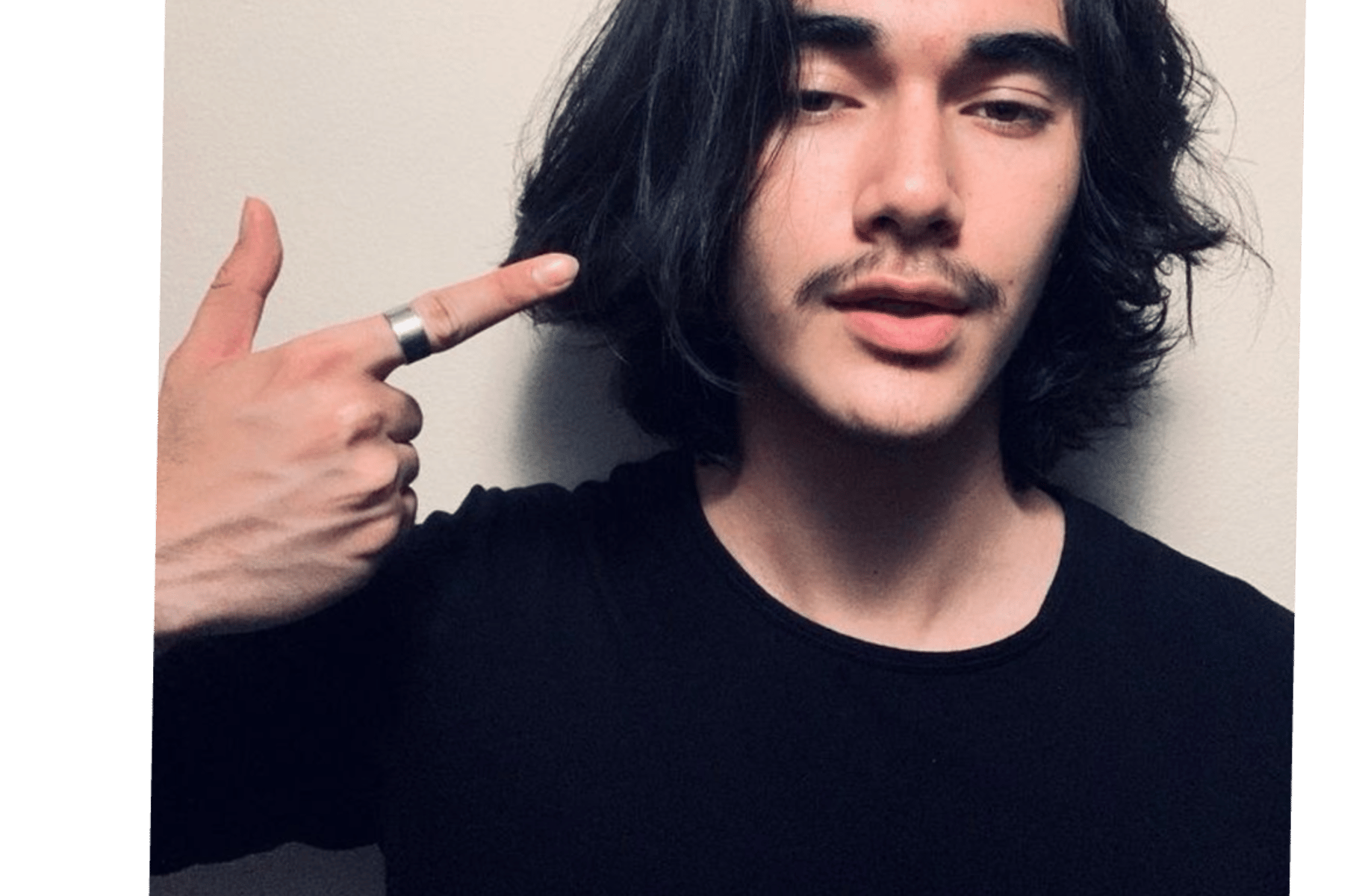 Brandon with eyes rolled