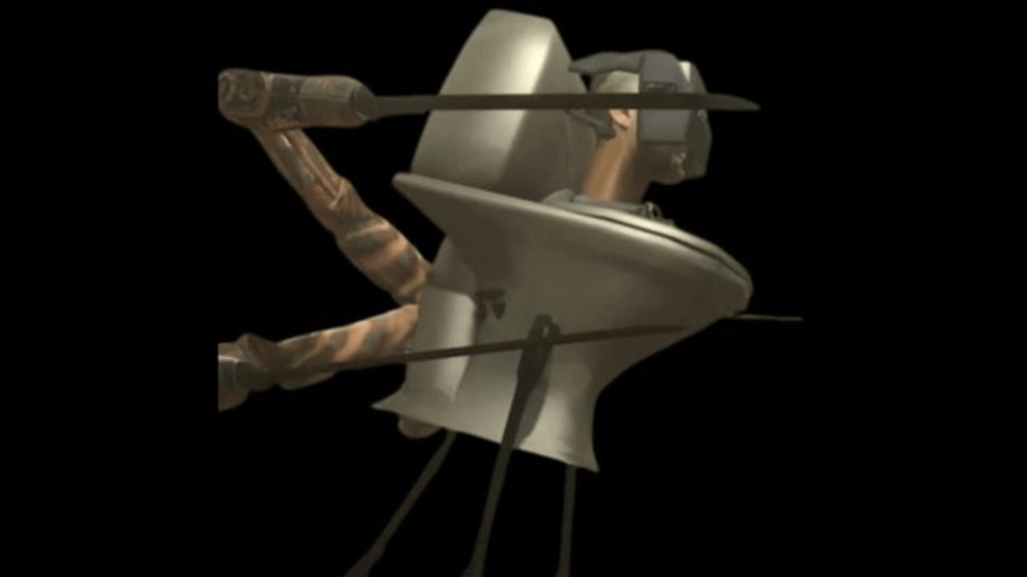Blade strider toilet