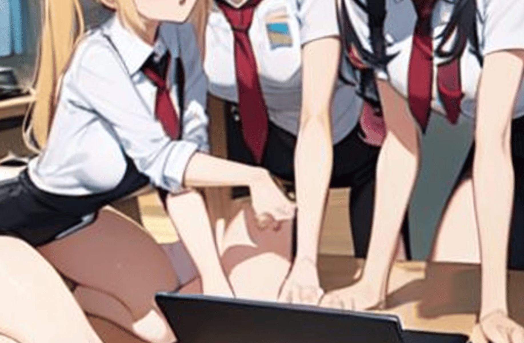 Girls from student coucil