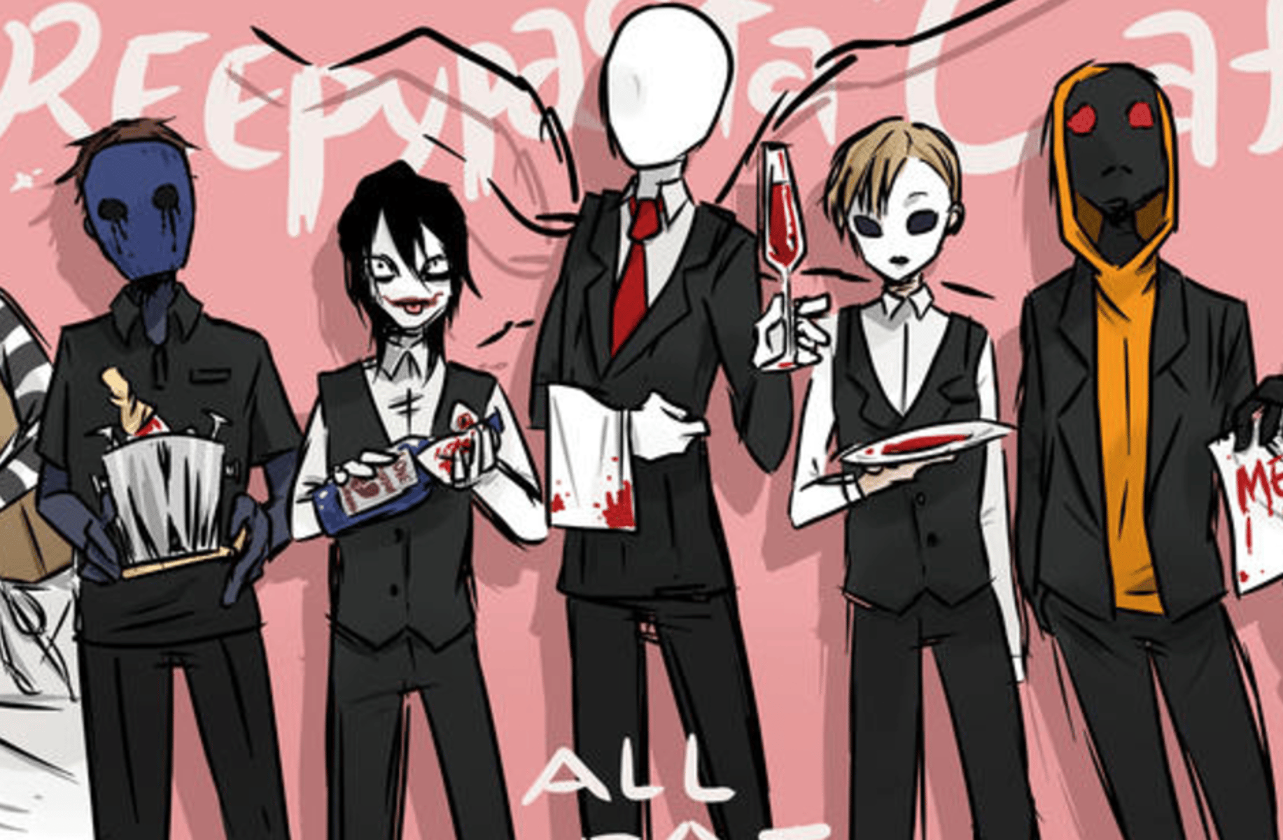 Mha vs Creepypastas