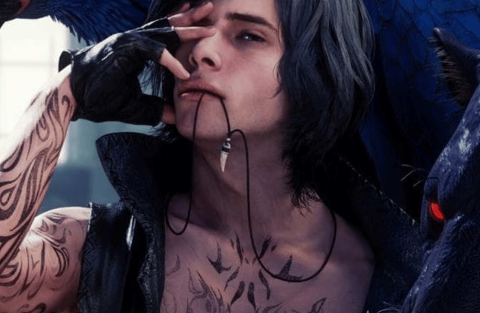 V
