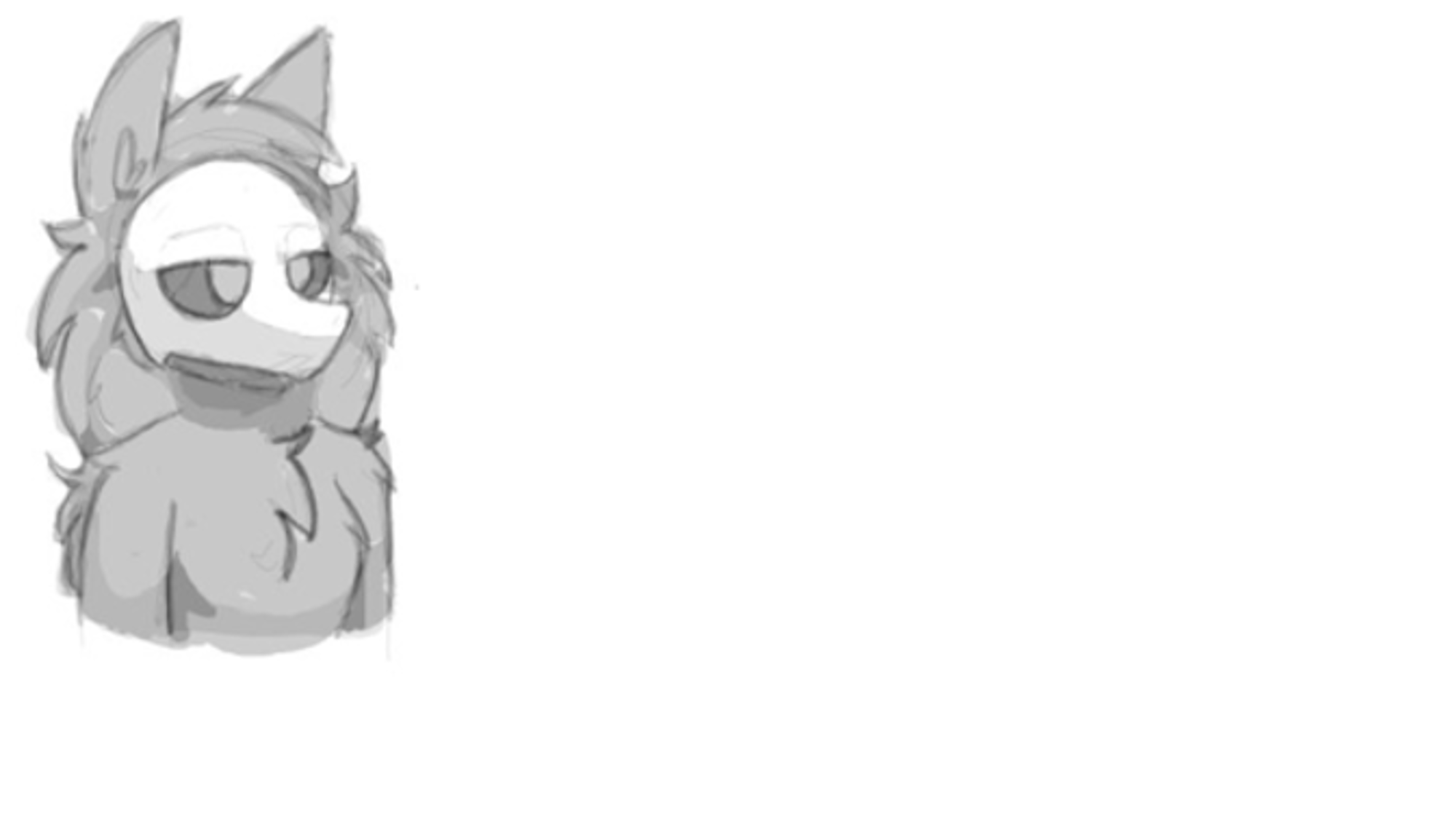 female black goo wolf