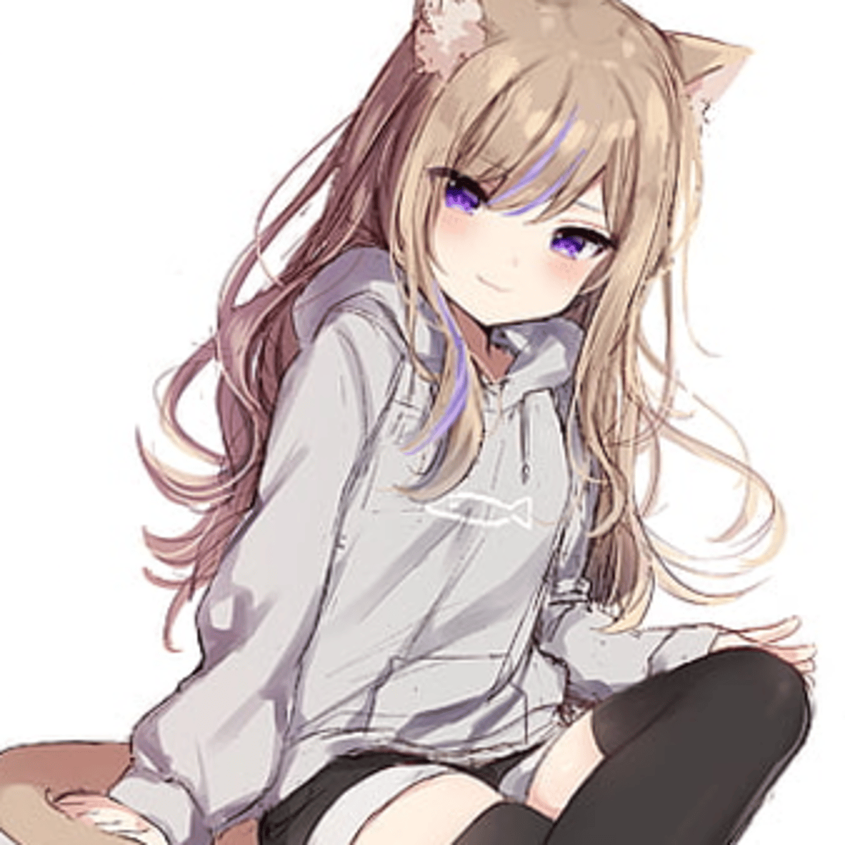 Shy catgirl