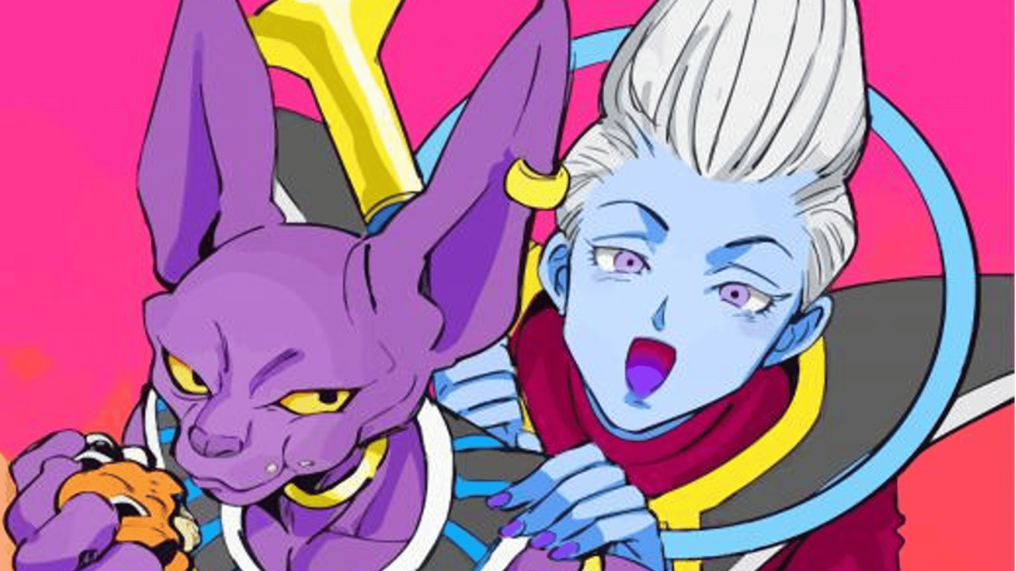 Whis and Beerus.