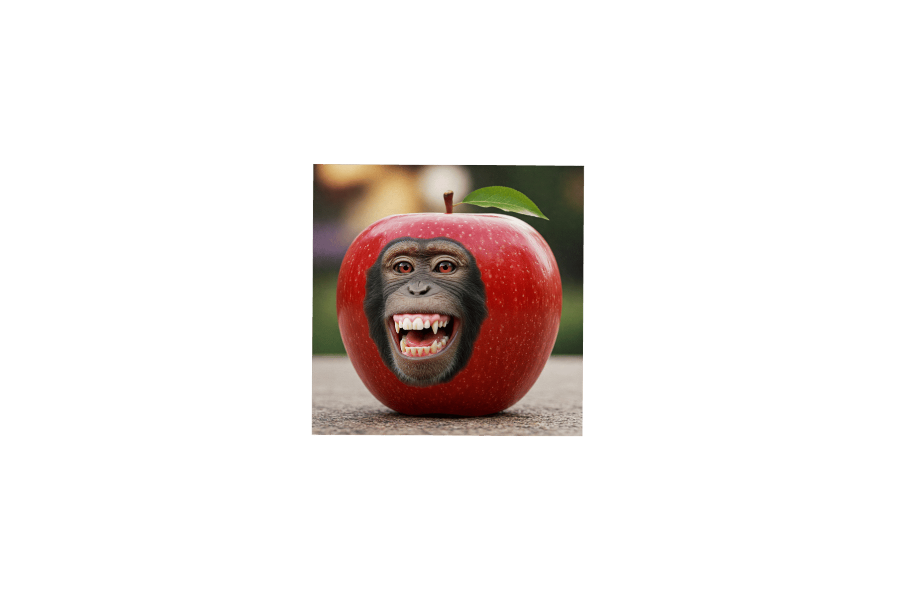 Mokey apple