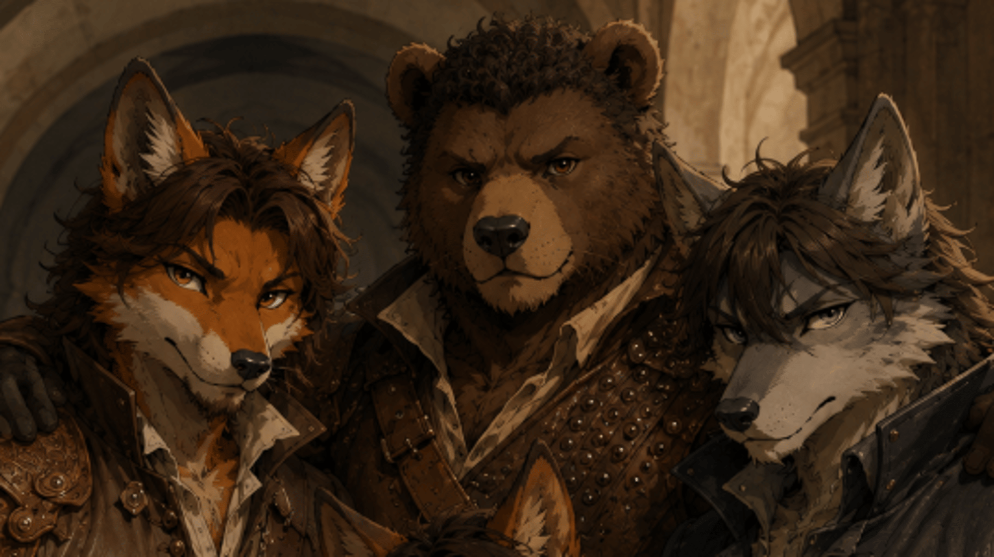 The musketters furries