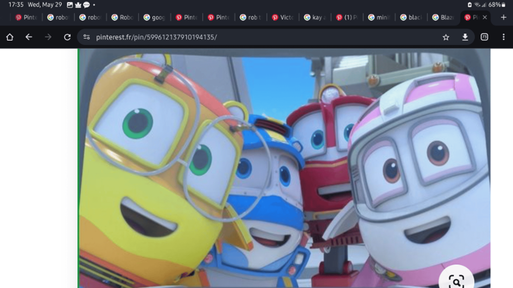 The group(Robot trains)