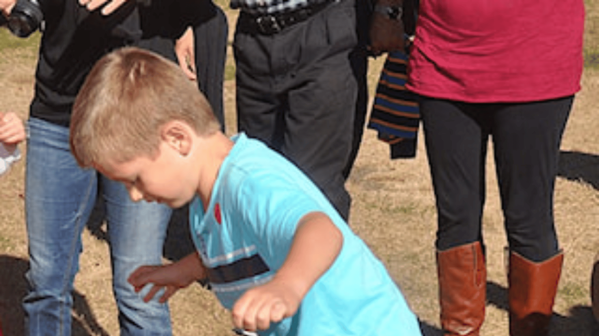 Cranberry festival goers