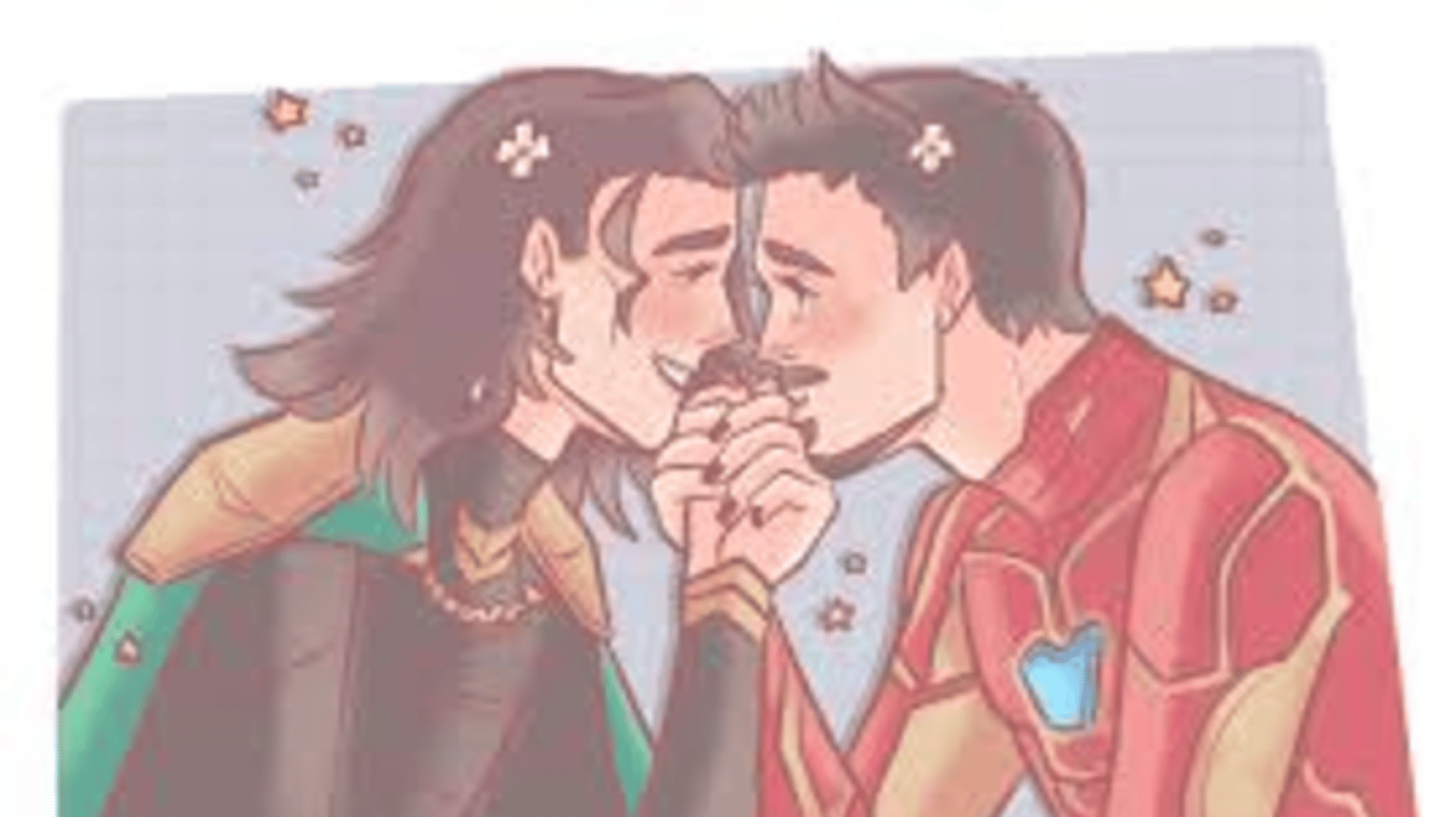 Loki and  Tony Stark