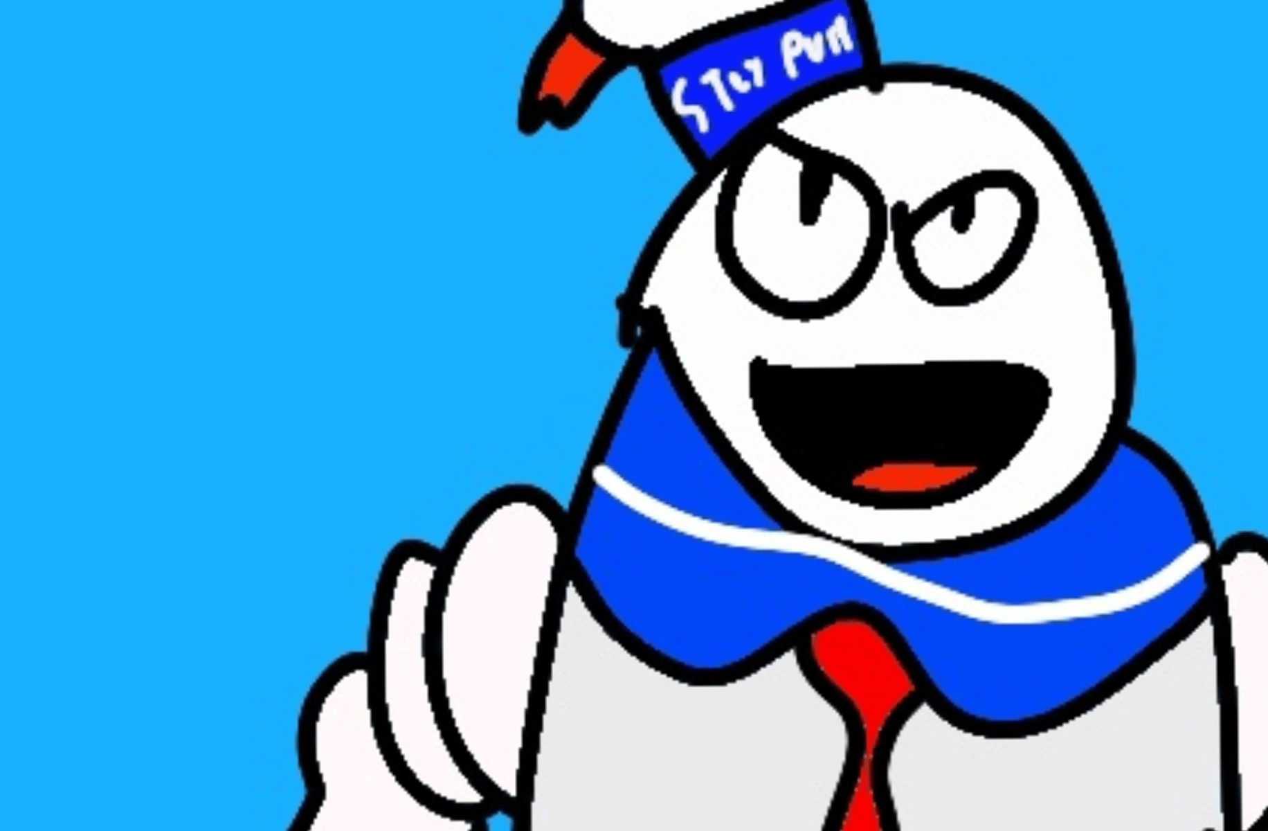 Drawing stay puft