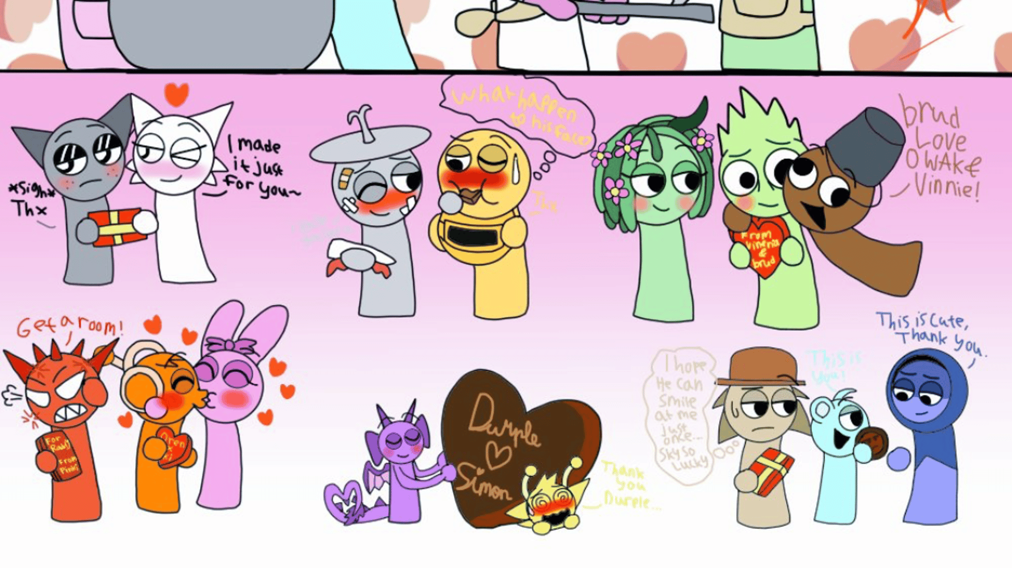 Sprunki valentine
