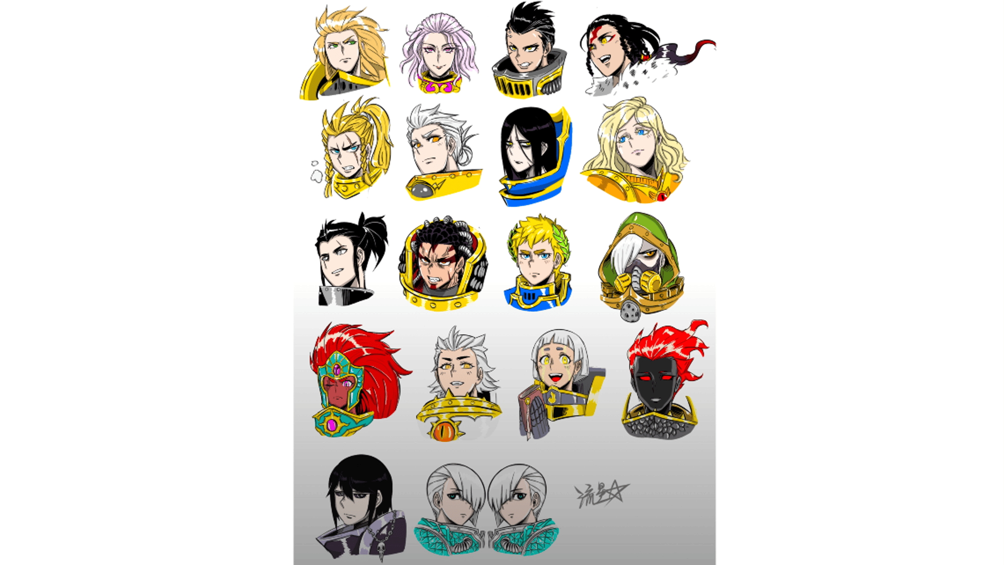 The female primarchs