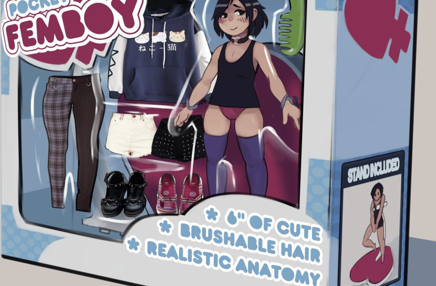 Tiny femboy toy
