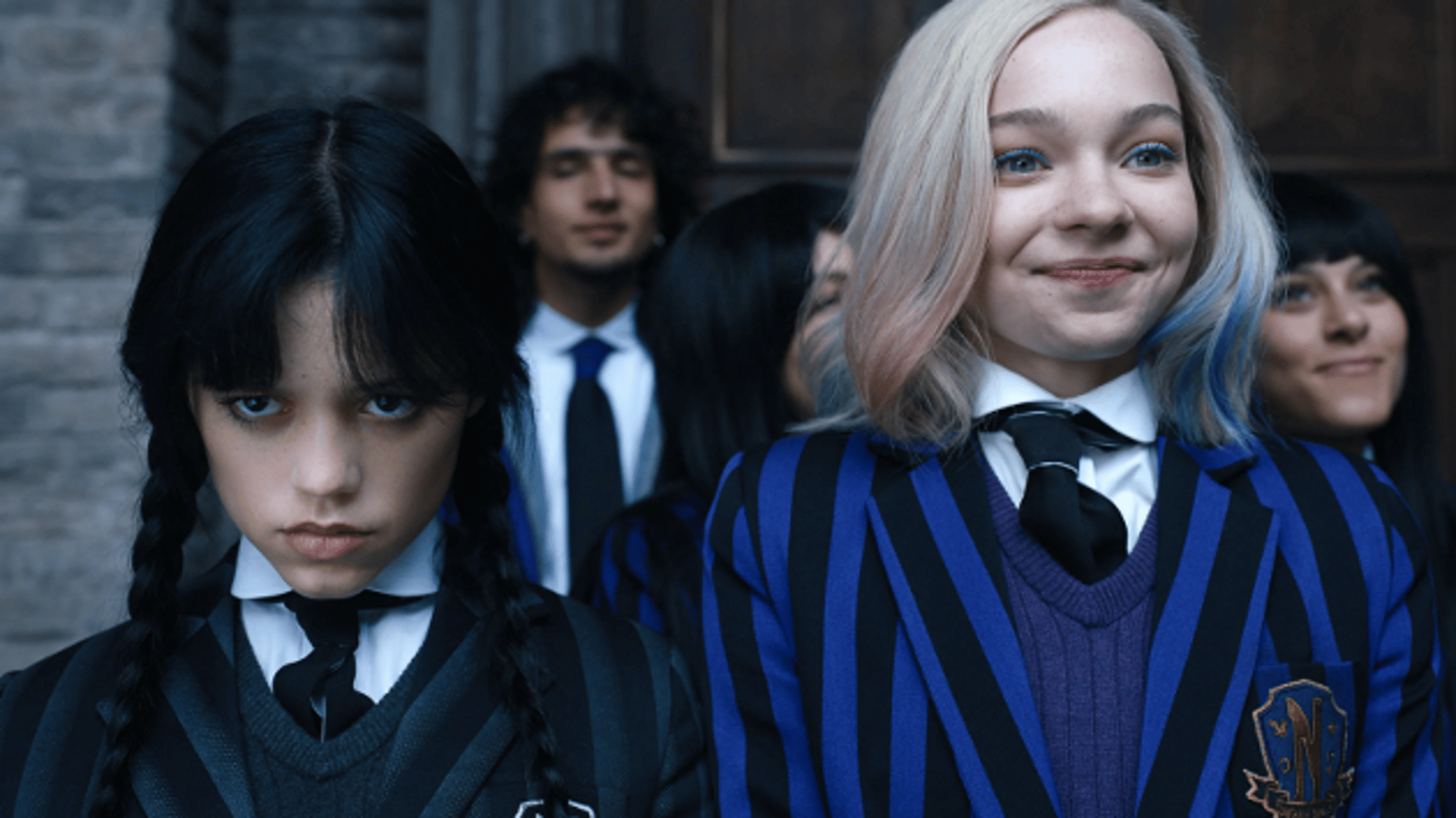 Wednesday and Enid