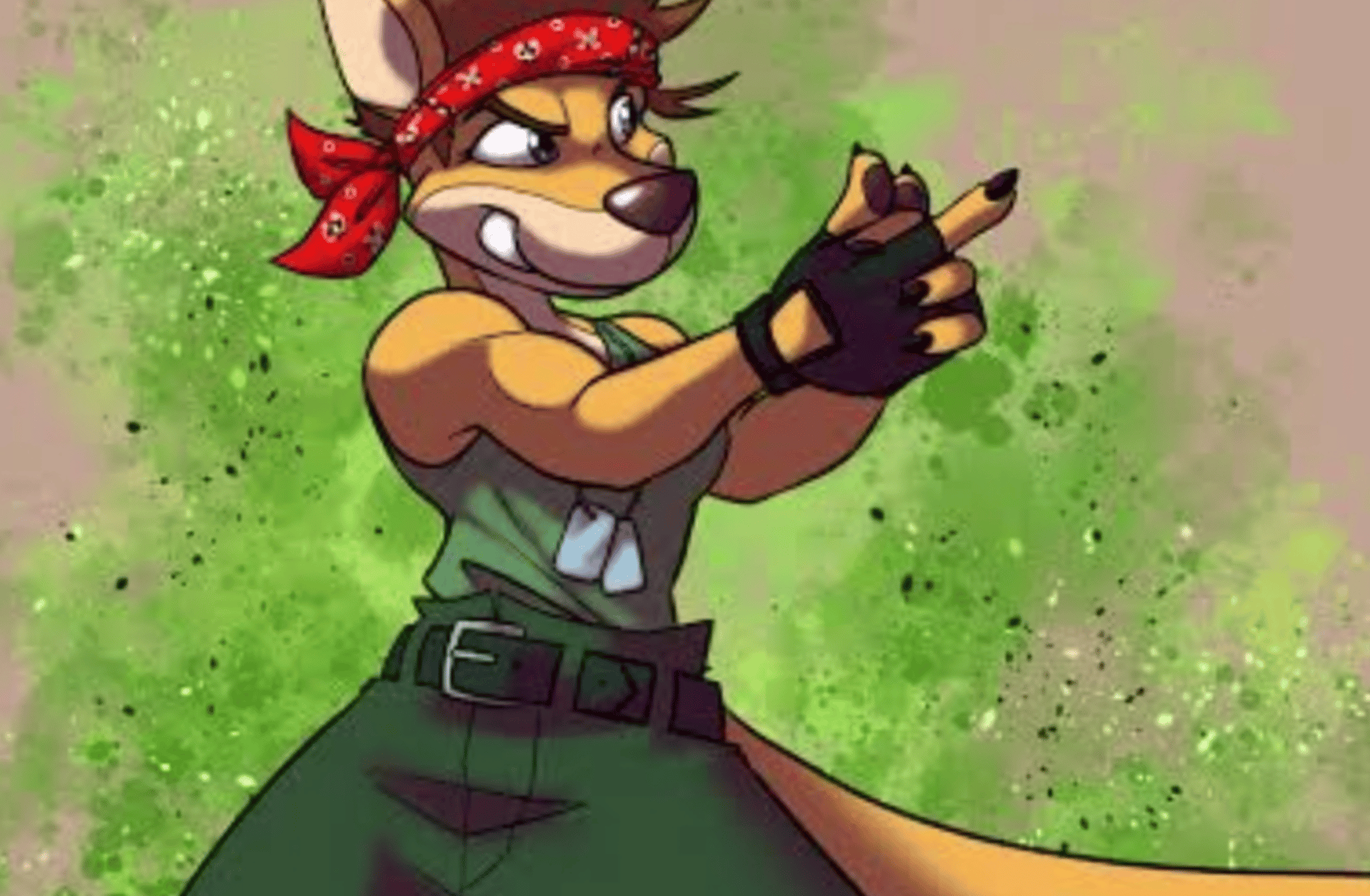 Kanga wola fox