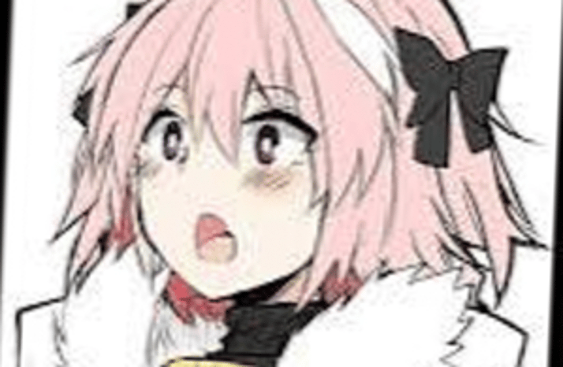 Shocked femboy