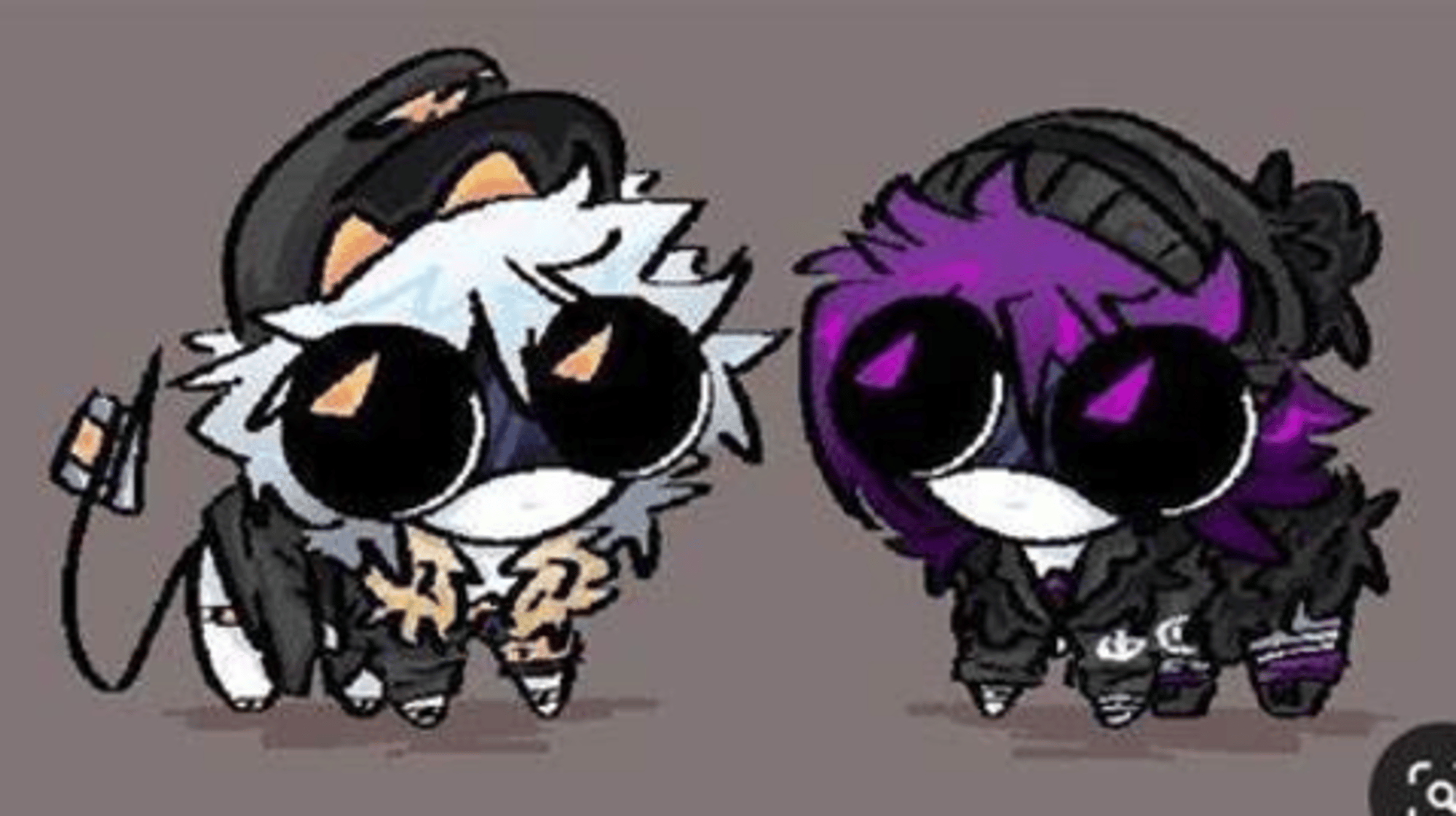 N and Uzi but cats