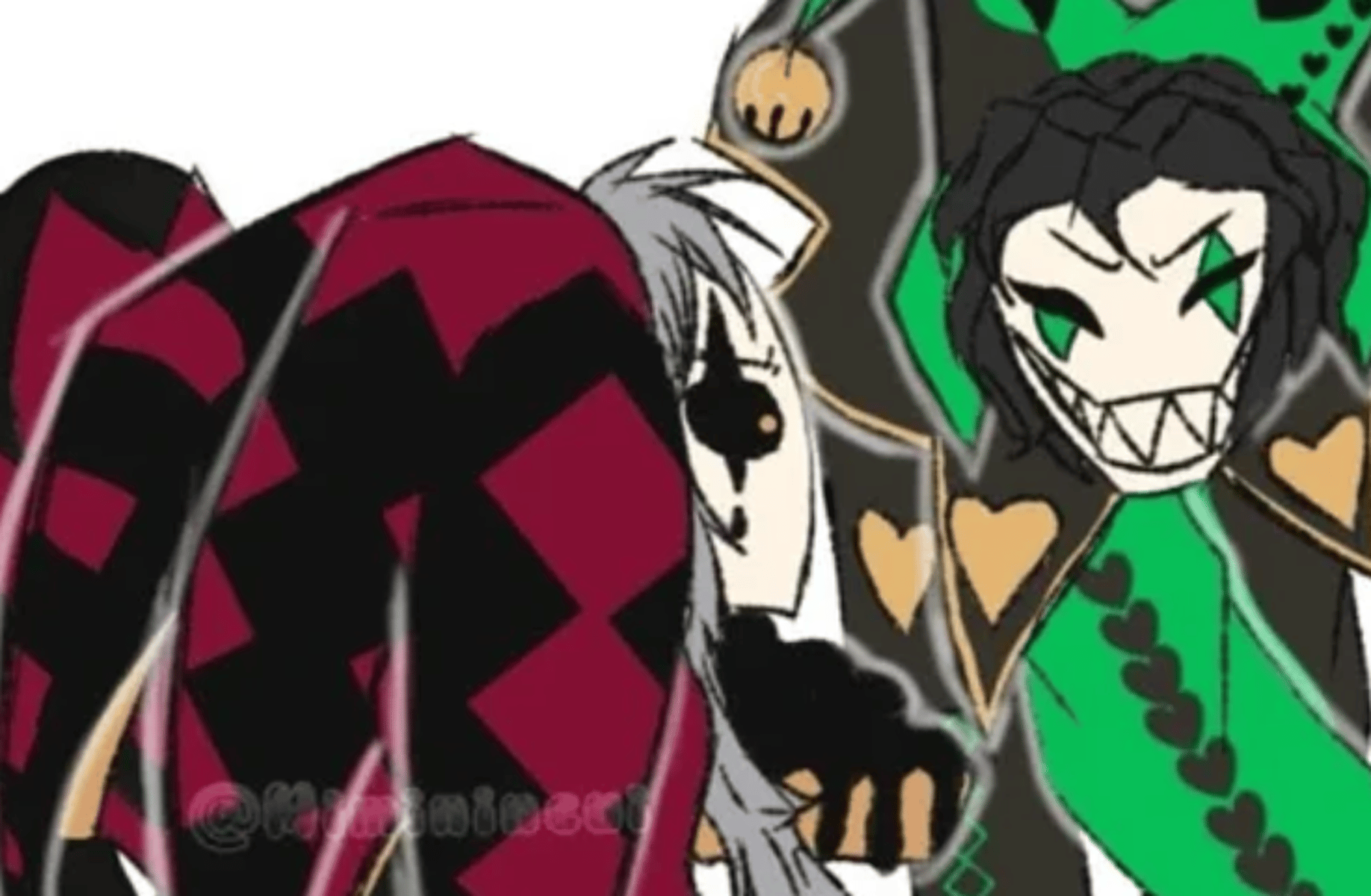 Pierrot and Harlequin