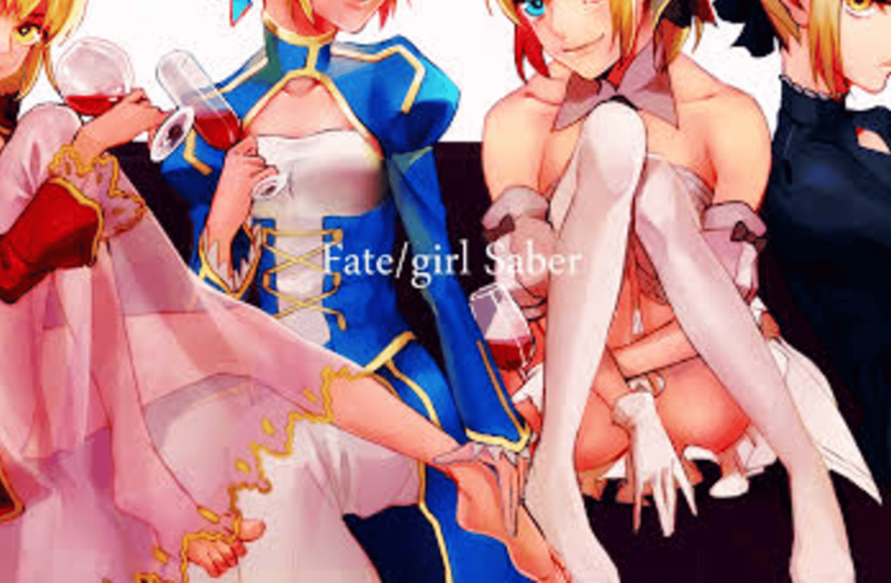 Fate Sabers (harem)