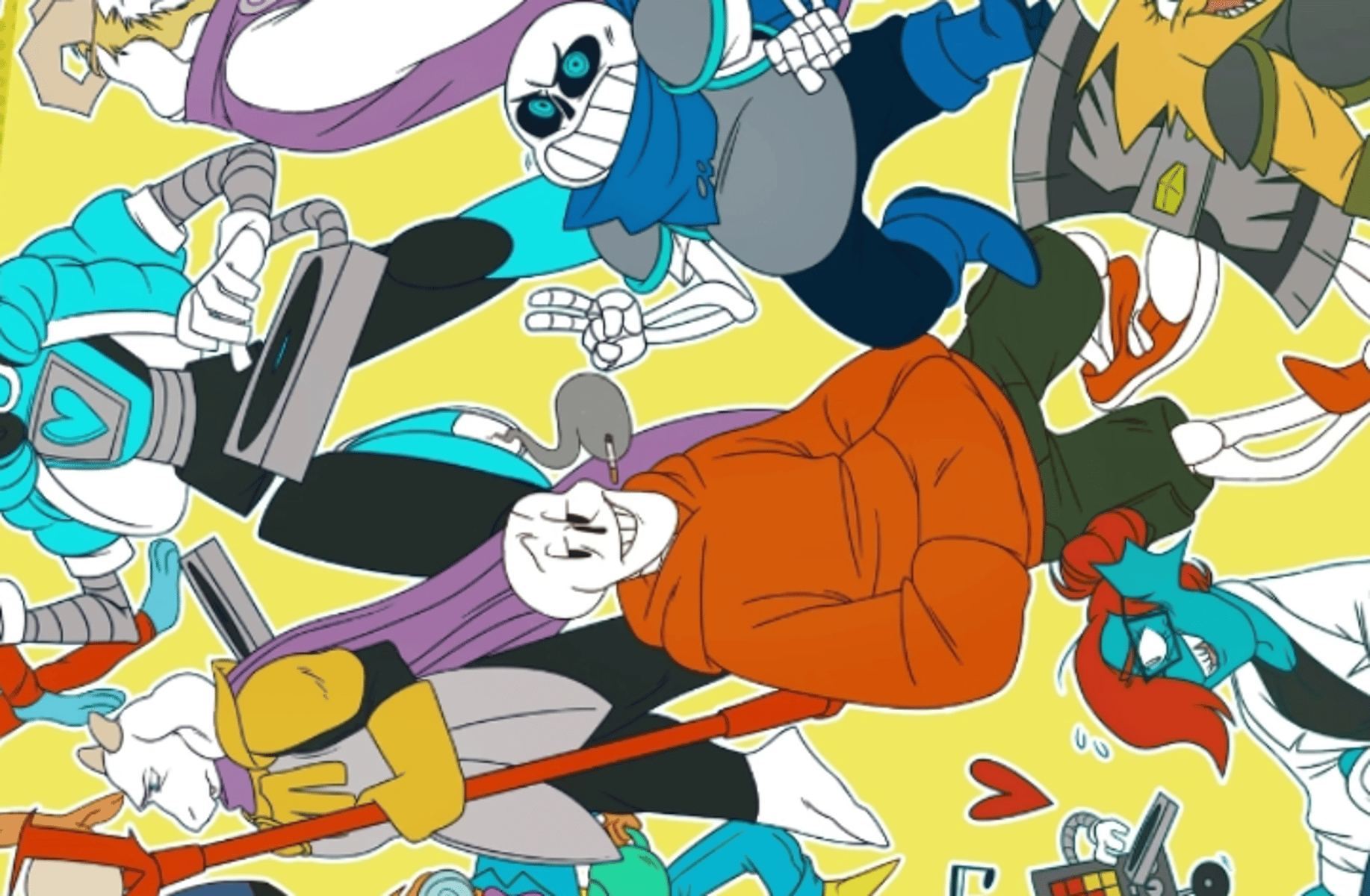 Female fell Sans