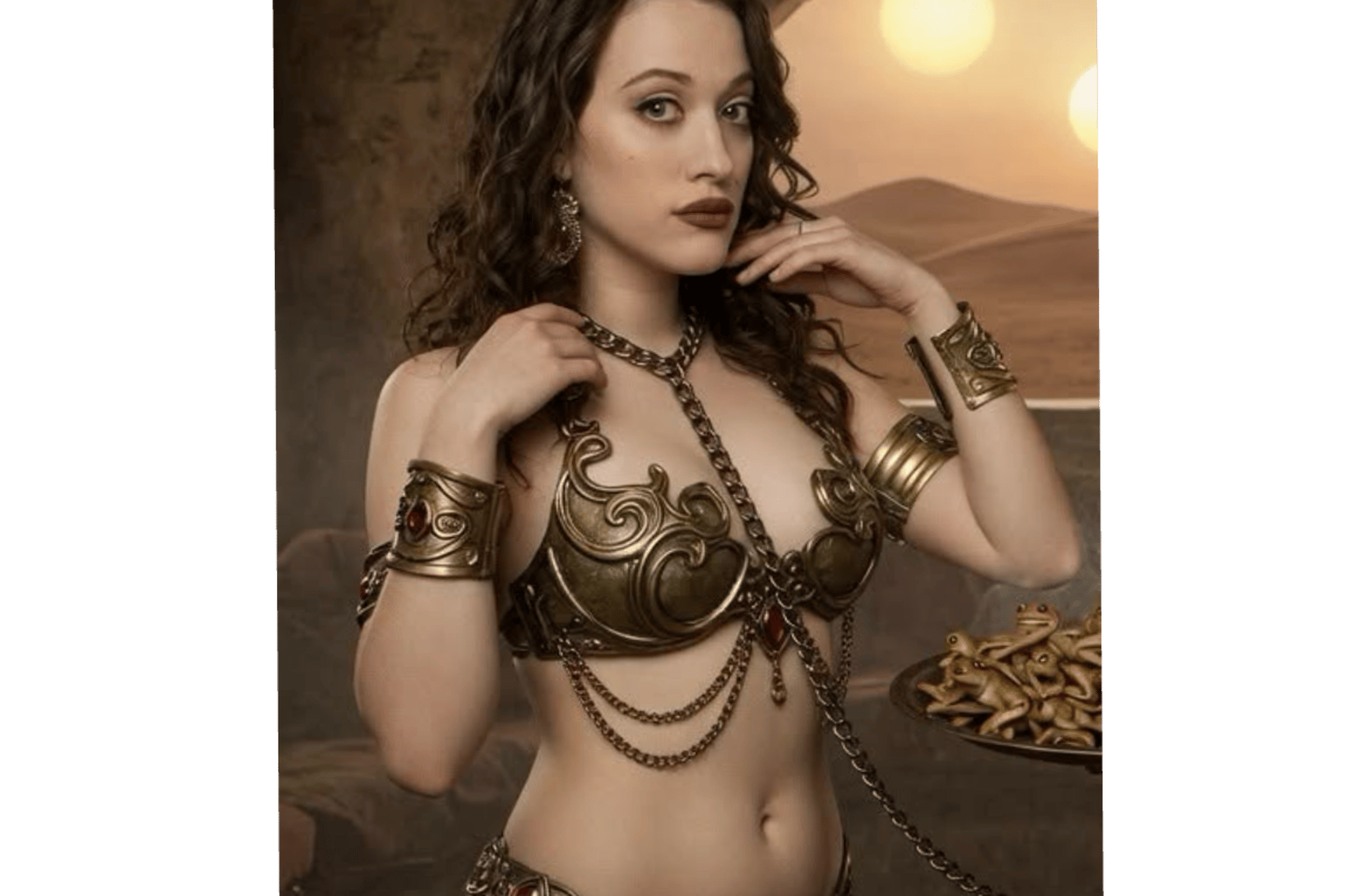 Gorean slave Kat Dennings