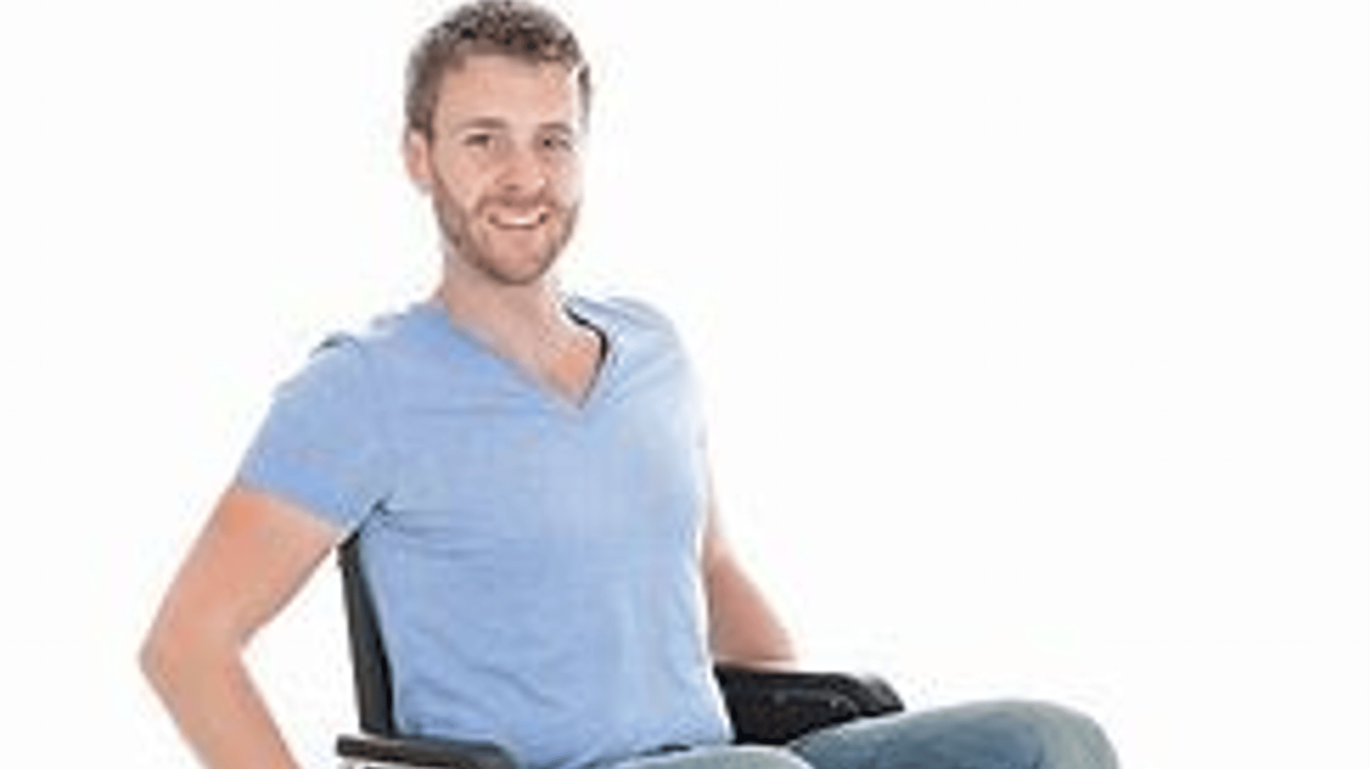 Paralyzed man