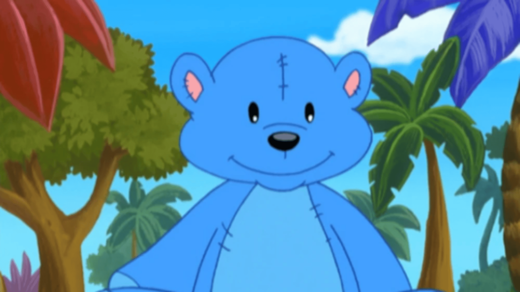 Big Blue Baby Bear