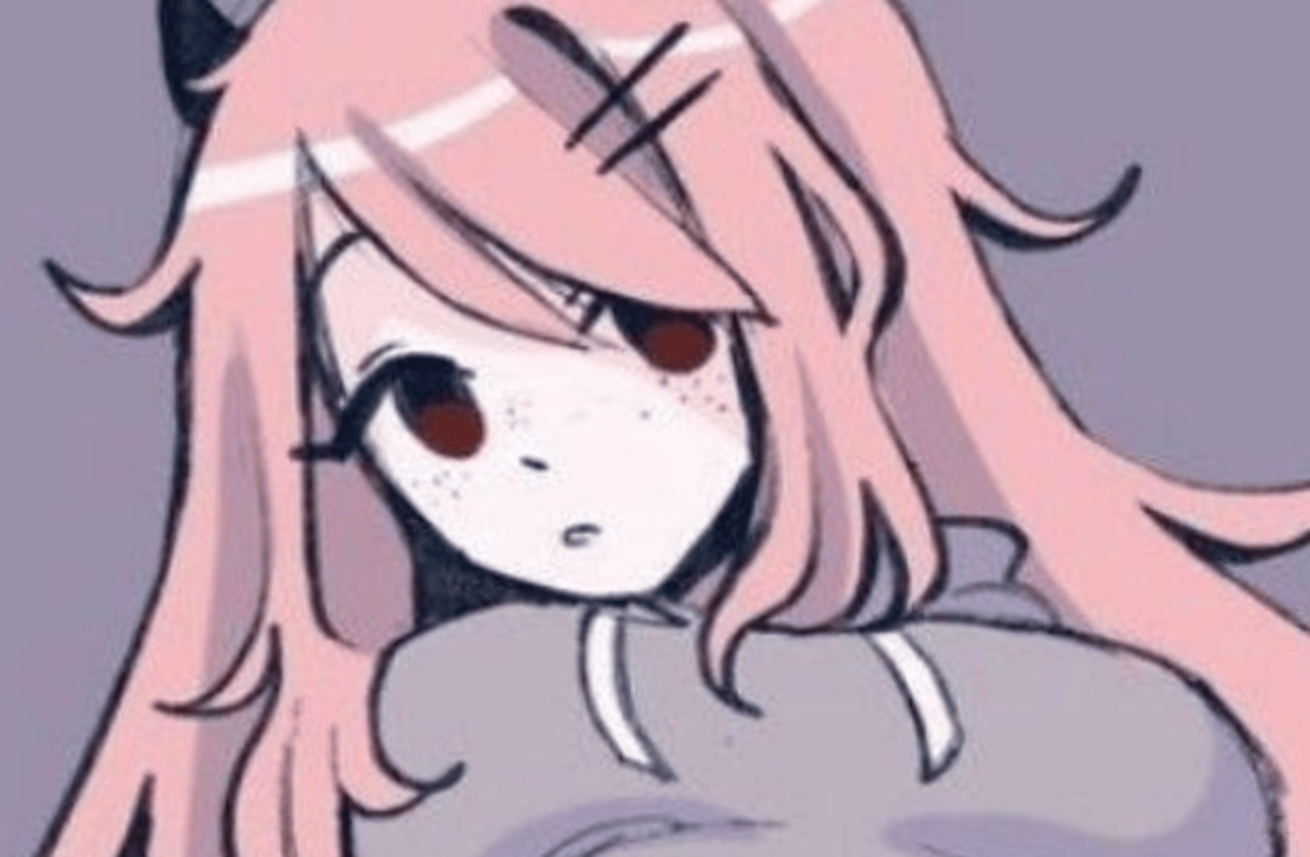 Demon roommate (Violet)